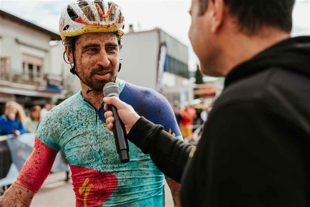 Währen des Bike Festivals in Riva del Garda startete Peter das erste Mal bei einem Rennen seit seiner Herz-Op.