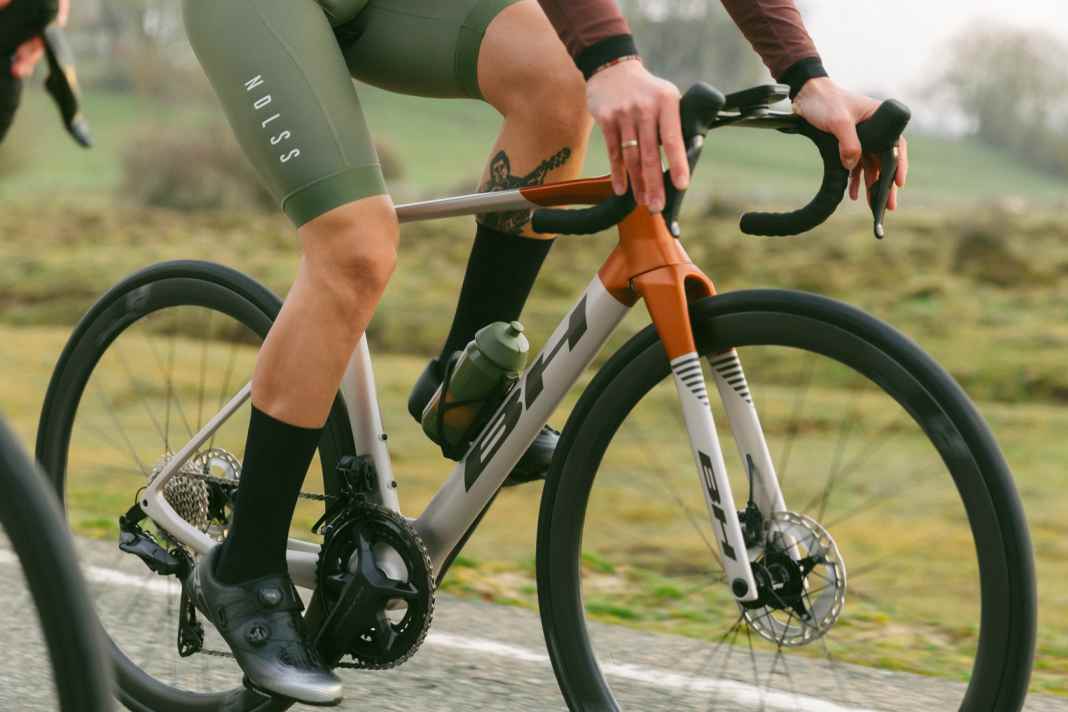 Le RS1 est l'une des cinq plateformes de vélos de course du fabricant basque BH.