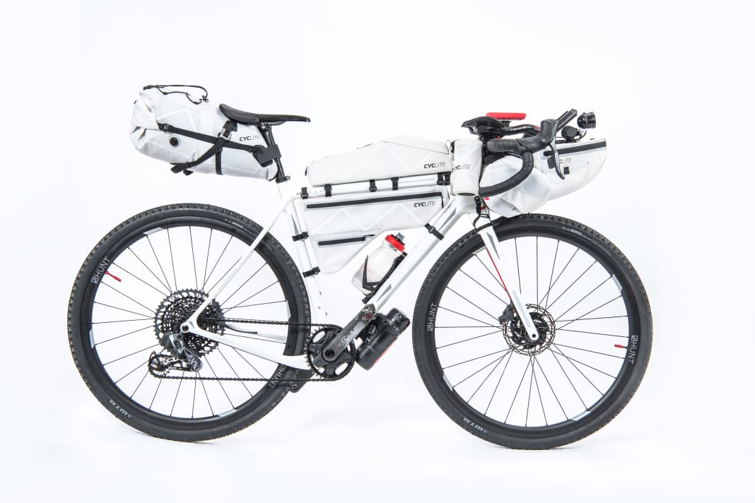 Acht neue Produkte von Cyclite. Von Tasche bis Licht- und Navi-Halter.