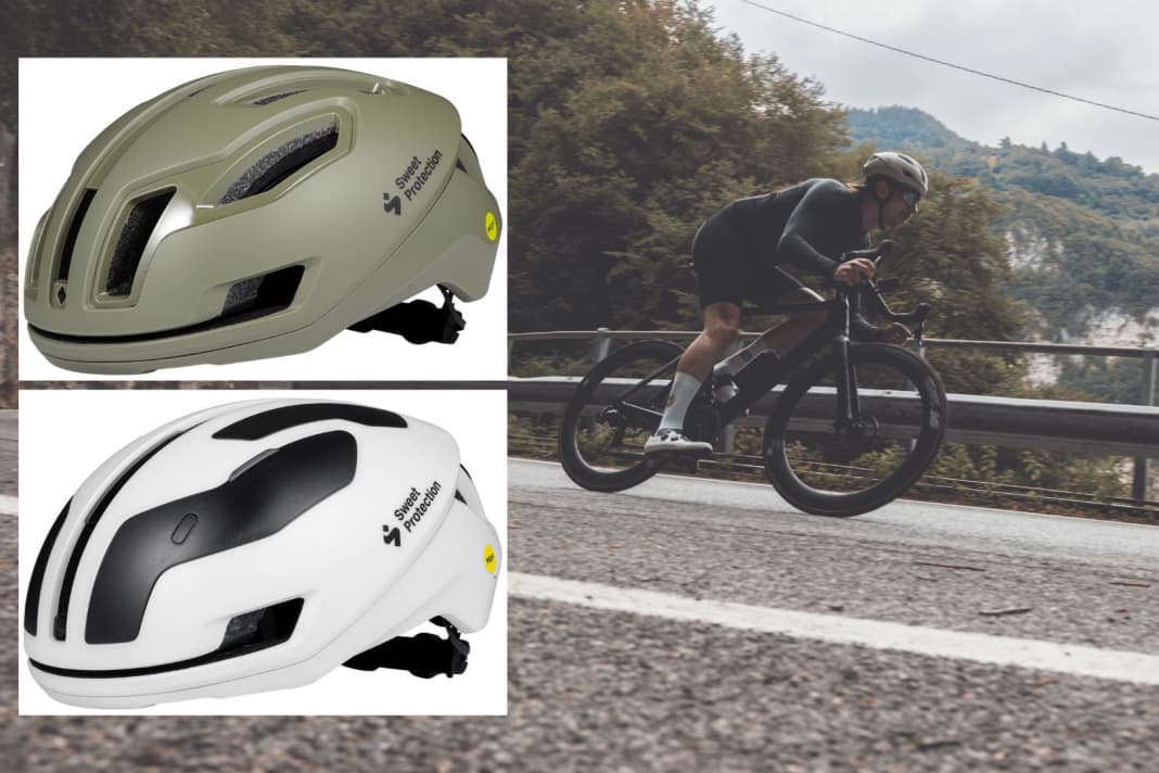 Sweet Protection a revu les deux casques de vélo de course Falconer Aero 2Vi Mips et Falconer 2Vi Mips.
