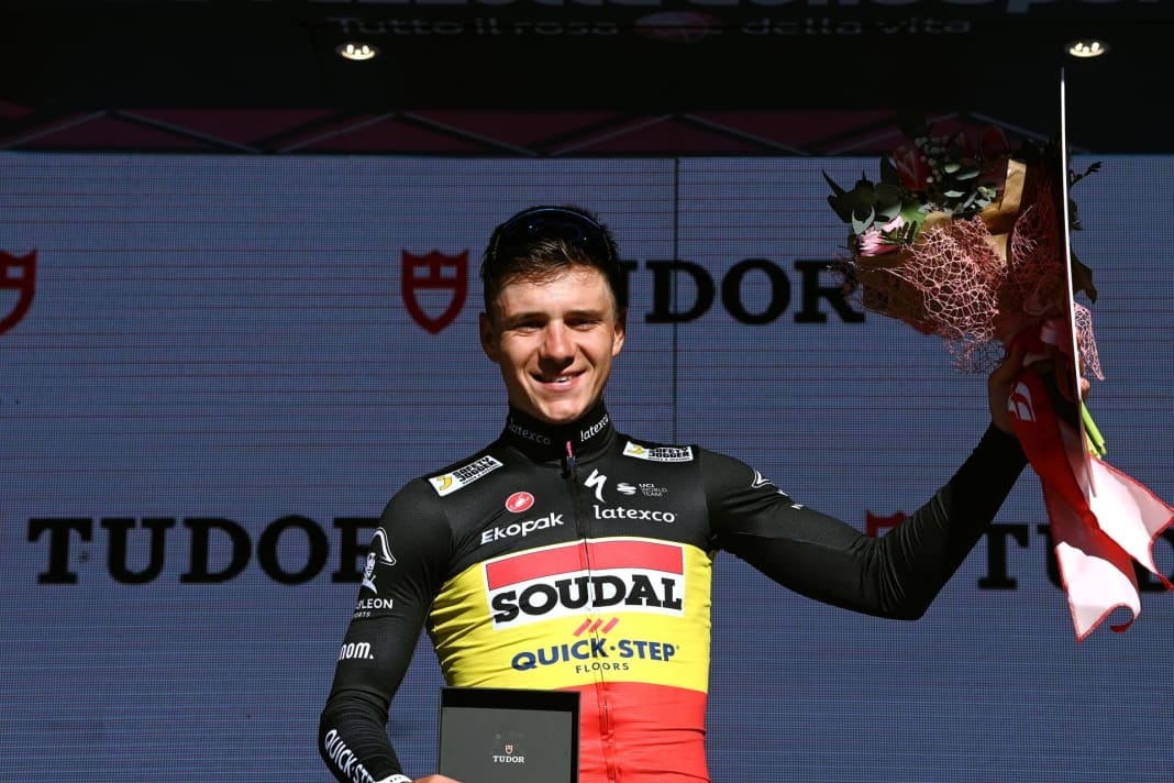 The stage winners of the Giro d'Italia 2023: 1st stage - Remco Evenepoel