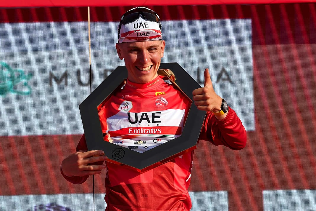 The winners of the 2022 World Tour races: UAE Tour: Tadej Pogacar