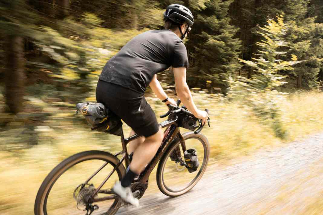 Das E-Kanzo Adventure ist bereits das dritte motorisierte Gravelbike im Portfolio von Ridley.
