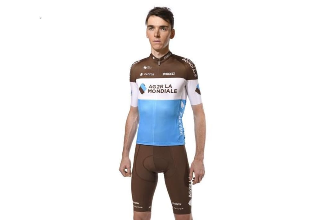 Complete relaunch: AG2R competes with a striped jersey in 2018