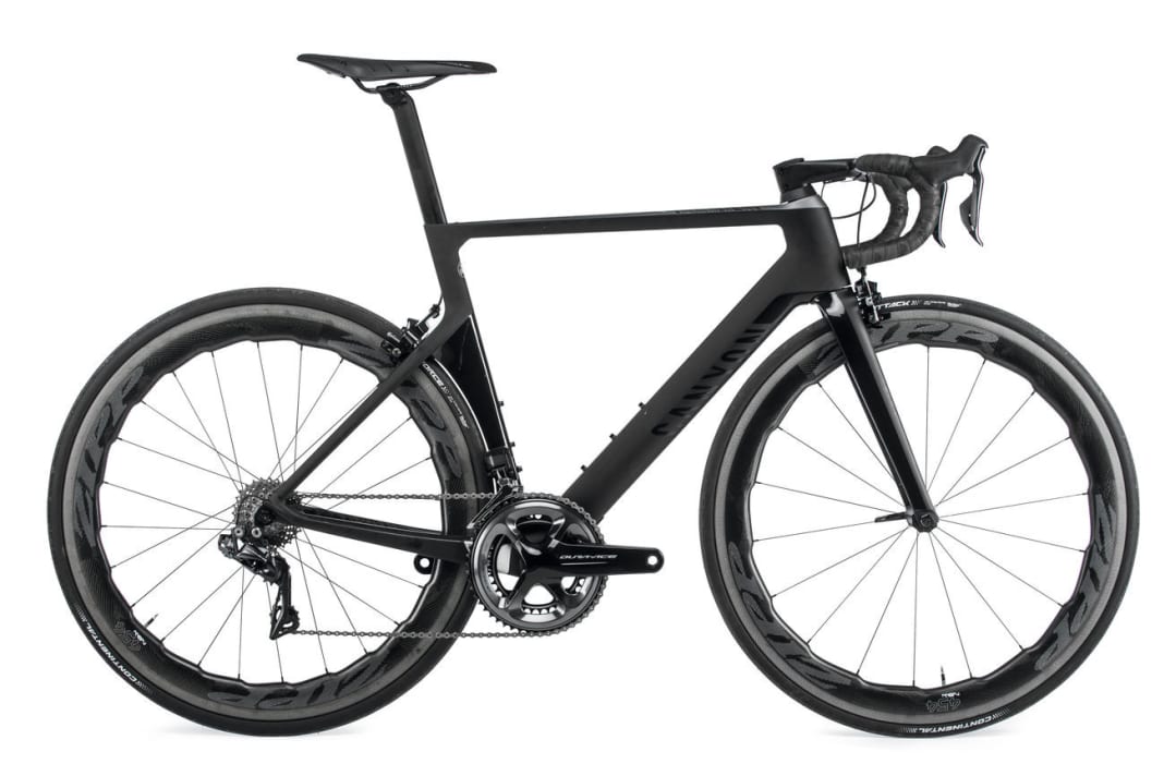 Canyon Aeroad SLX 9.0 LTD
	Aerodynamik: 211 Watt
	Preis: 8000 Euro
	Gewicht: 6,6 Kilo