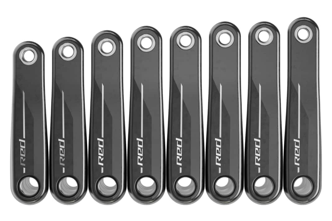 With the new crank lengths of 150 or 155 millimetres, SRAM offers a total of eight variants.