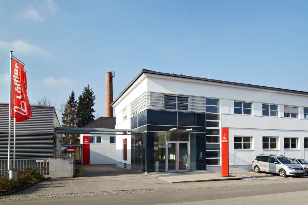 Löffler stellt am Hauptsitz in Ried im Innkreis, Österreich, rund 70 Prozent der verwendeten Stoffe selbst her.