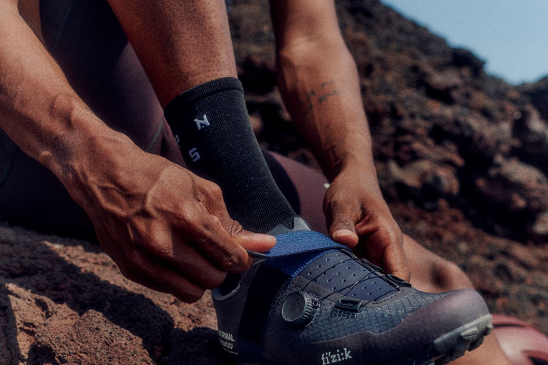 Fizik x PNS Ferox Carbon - Klettverschluss und Boa-System