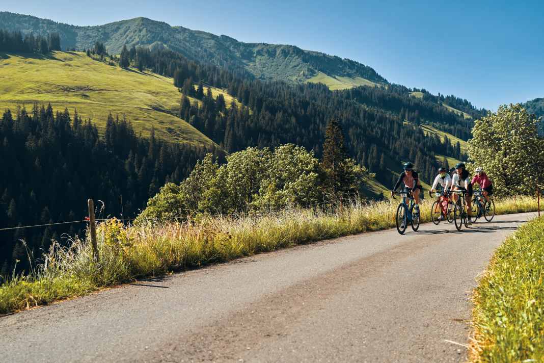 Radmarathon für Frauen in Gstaad