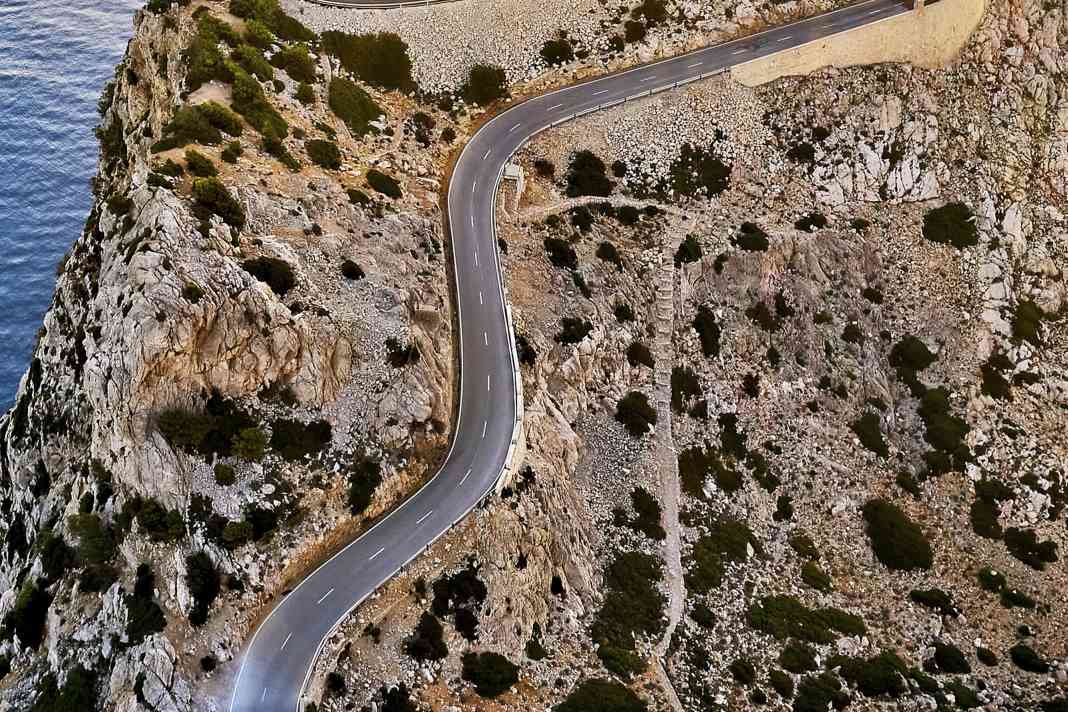 Wahrzeichen und Fixpunkt des Radsports auf Mallorca: Cap Formentor