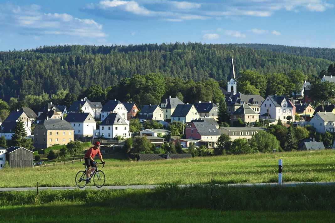 Anstieg bei Albernau