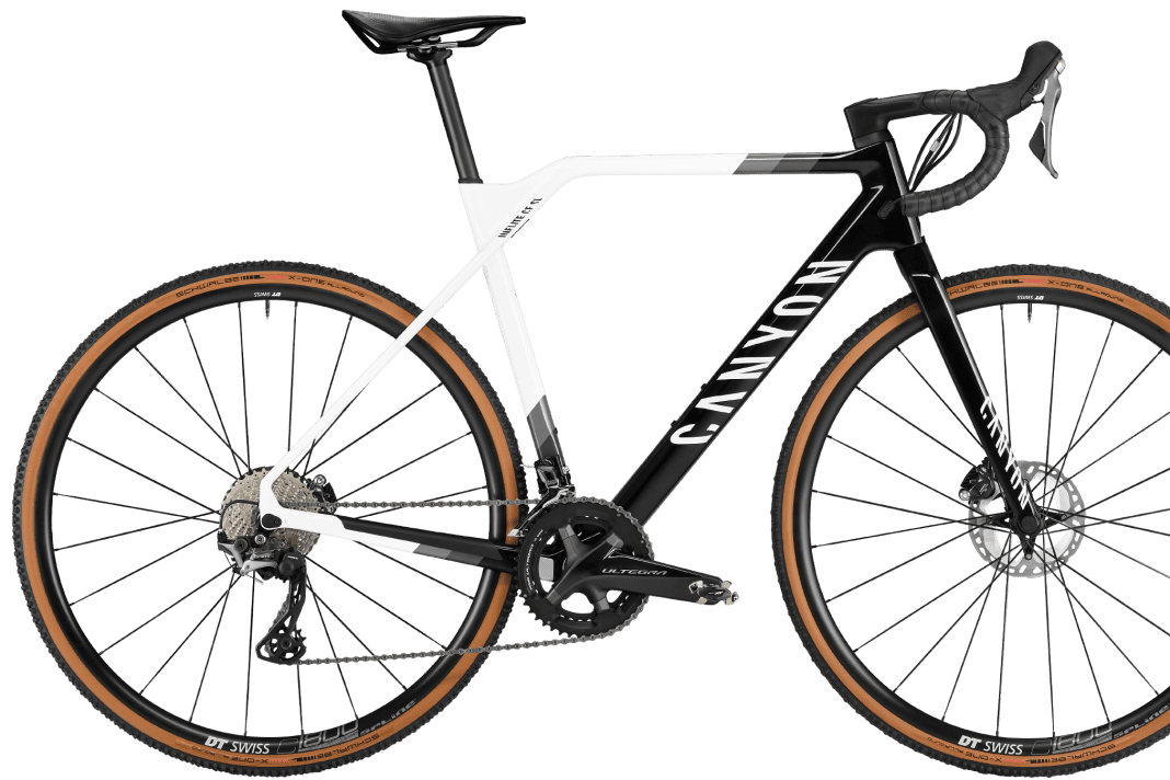 Das Inflite CF SL 7 in Schwarz, Weiß und Grau