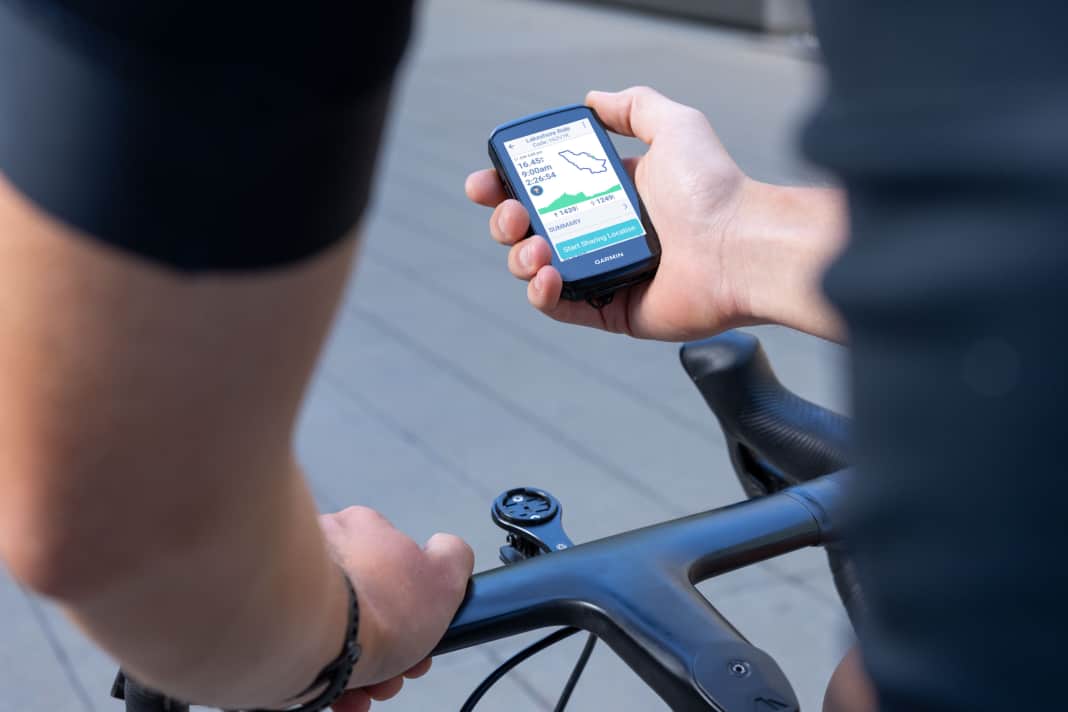Der Garmin Edge 1060 ist das Topmodell unter den GPS-Computern. Neu ist die Sprachsteuerung.
