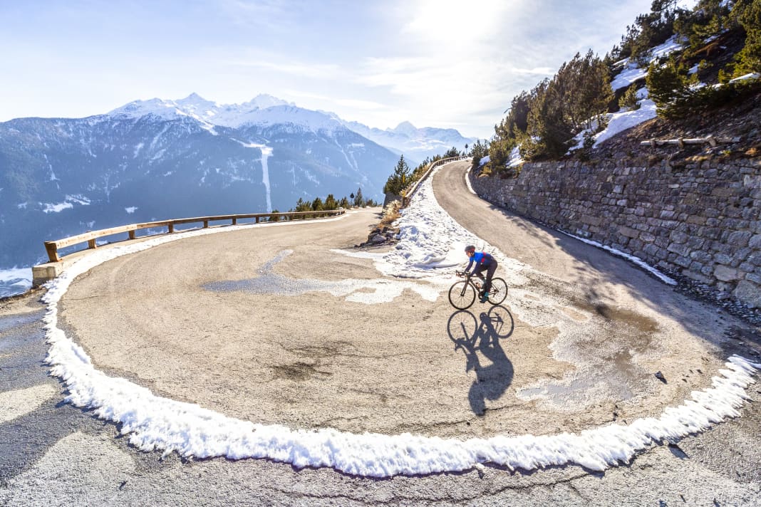 Cycling in winter creates new and fascinating experiences