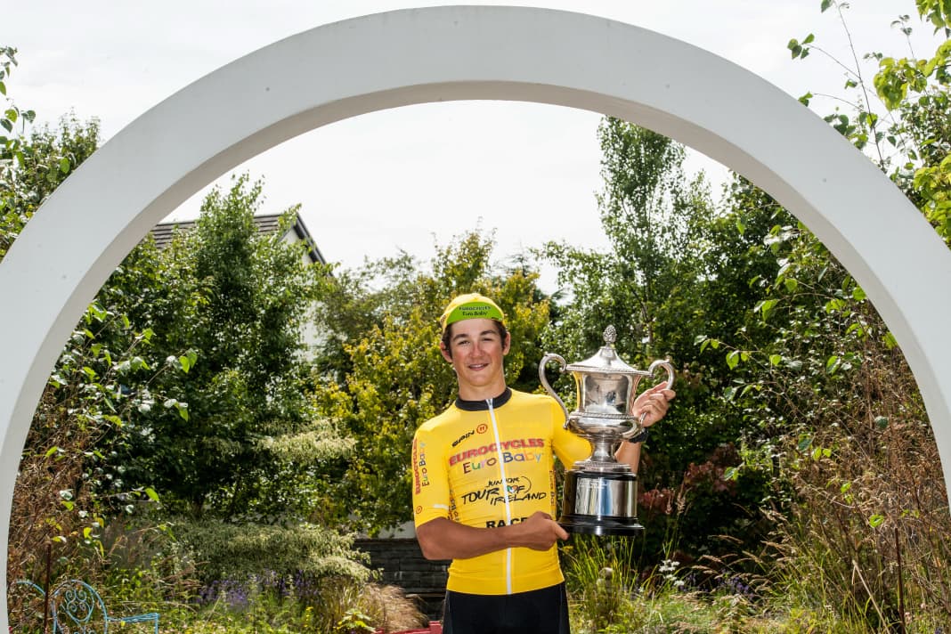 Andrew August collected plenty of international trophies in his first year as a junior.