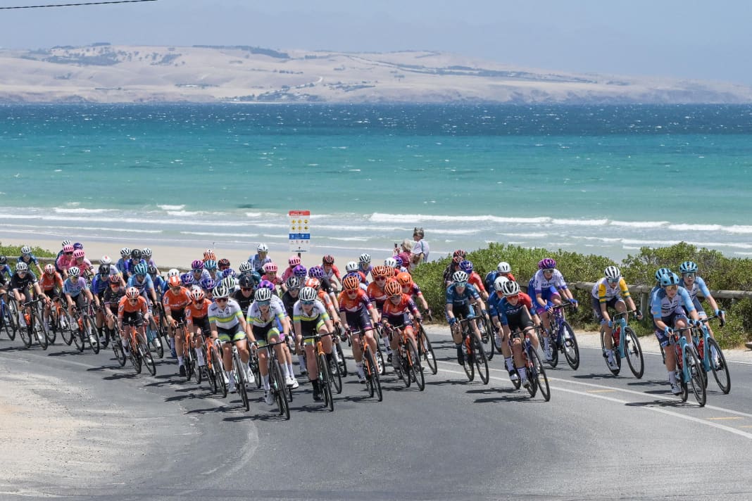 Depuis l'année dernière, le Tour Down Under des femmes fait partie du Women's World Tour.