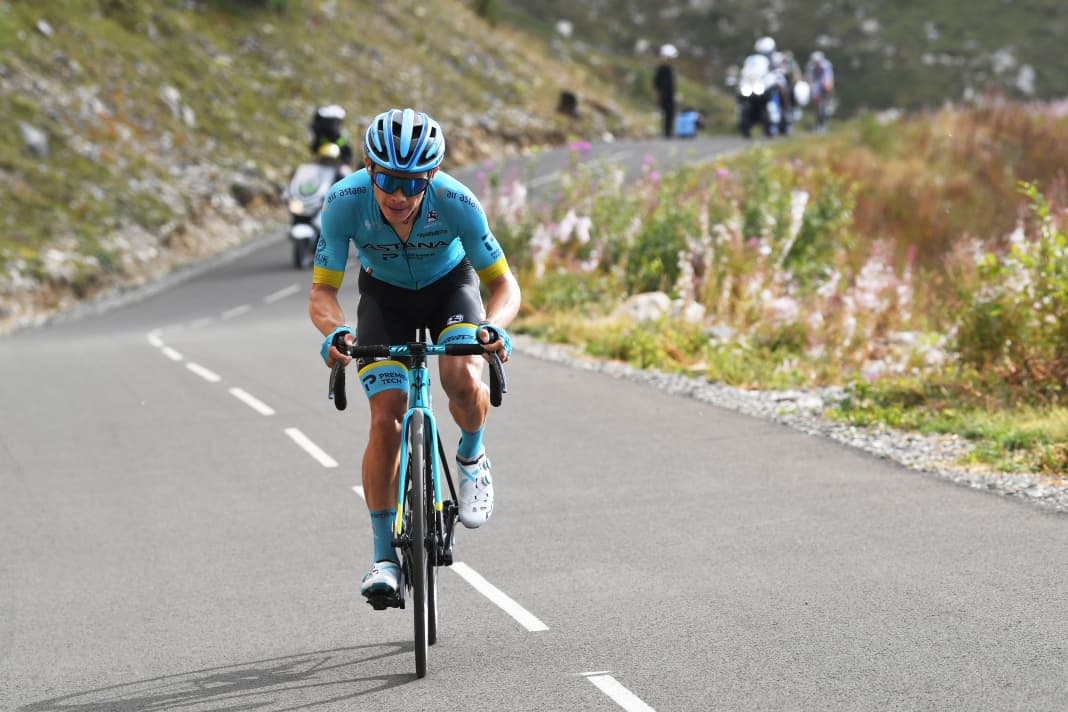 2020 siegte Miguel Angel Lopez auf dem Col de la Loze