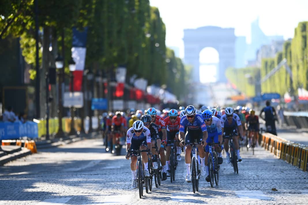 Auch 2023 endet die Tour de France in Paris