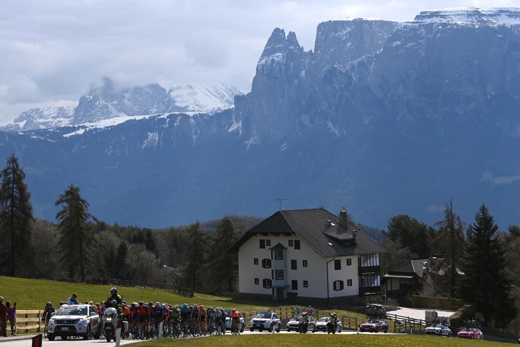 Die 3. Etappe der Tour of the Alps 2023: Es geht über 162,5 Kilometer von Ritten nach Bretonico San Valentino