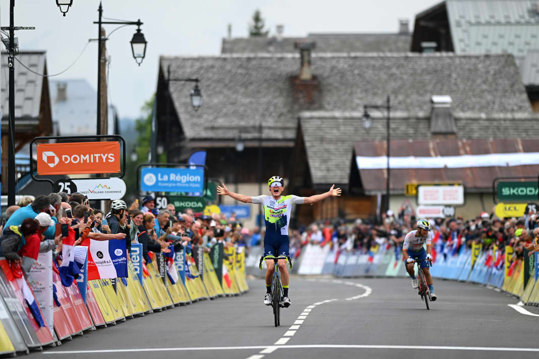 Georg Zimmermann hat die 6. Etappe des Criterium du Dauphine für sich entschieden.