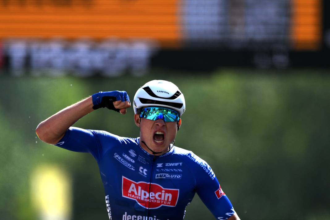 Last year, the third stage was also made for final speed - back then Jasper Philipsen won in Bayonne