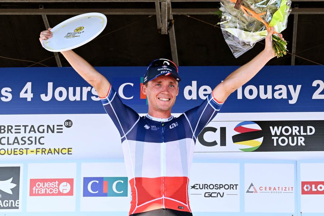 Frenchman Valentin Madouas won the Bretagne Classic - Ouest-France in 2023 and will be competing again in 2024
