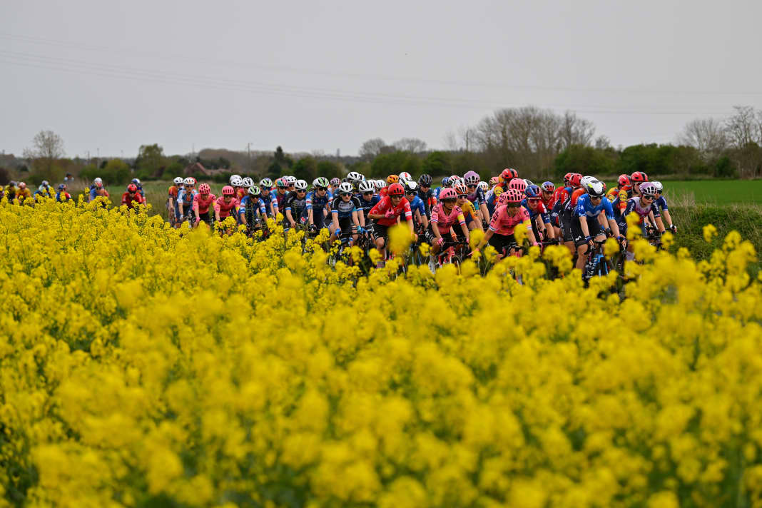 Los ging das Frauenrennen von Paris-Roubaix 2024 in Denain, auf die Fahrerinnen warteten 149 hektische Kilometer