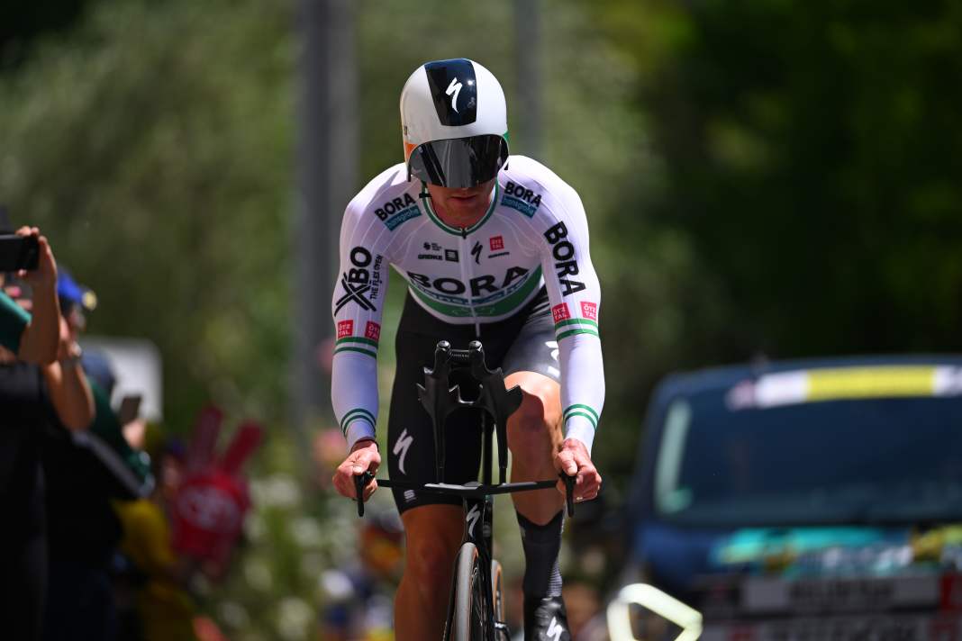 Not the first to start, but still the first to finish: Ryan Mullen set the first fastest time. Photo: Getty Images/Dario Belingheri
