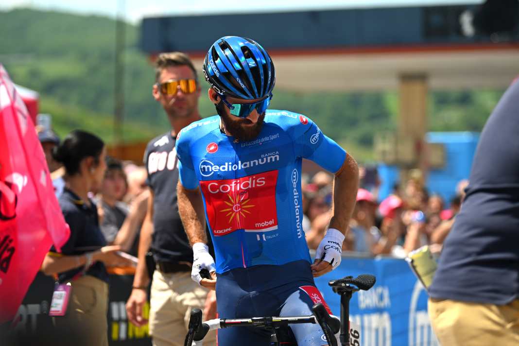 Simon Geschke went into the 11th stage of the Giro d'Italia 2024 in the mountain jersey