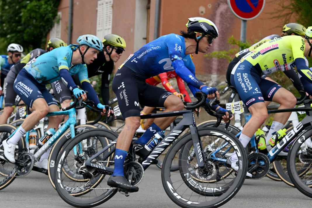 Härtetest für Fahrer und Material: Beim Criterium du Dauphiné waren bereits im Vorjahr etliche unveröffentlichte Neuheiten zu sehen. Dieses Jahr unter anderem ein neues Canyon Aeroad.