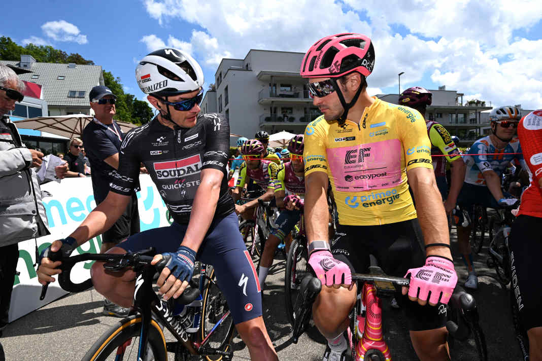 Lors de la 4e étape du Tour de Suisse 2024, le col du Gothard attendait les coureurs