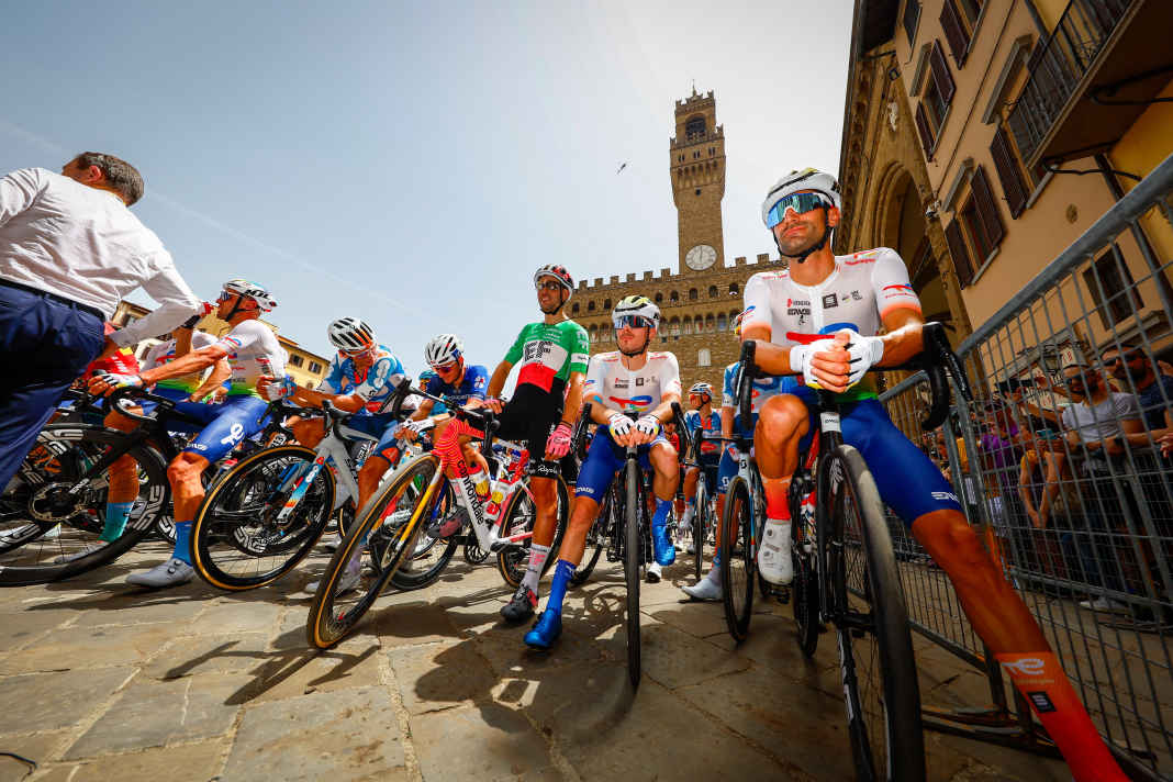 Der Grand Depart der Tour de France 2024 fand in Florenz statt
