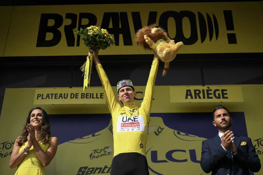 Lauréats et lauréates du Gala Velo d'Or : Velo d'Or Hommes - meilleur cycliste sur route de l'année : Tadej Pogacar