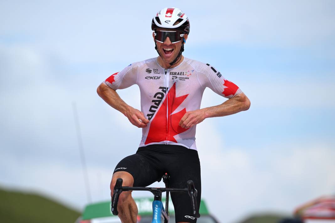 Michael Woods won the 13th stage of the Vuelta.
