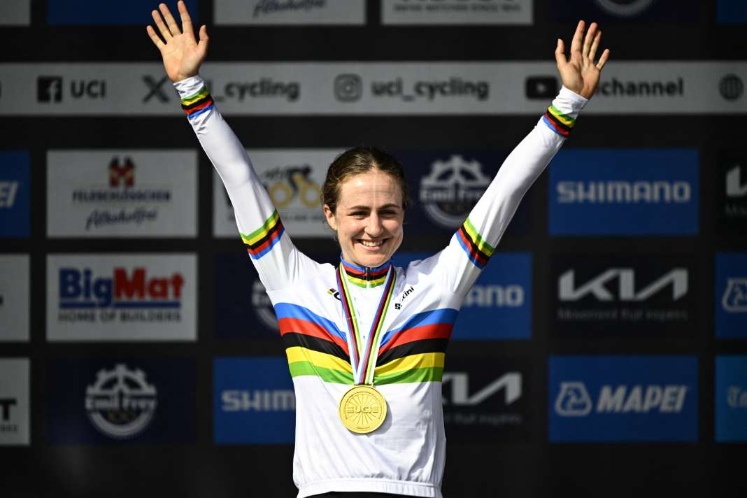 Grace Brown gewann das Einzelzeitfahren der Rad-WM 2024 in Zürich