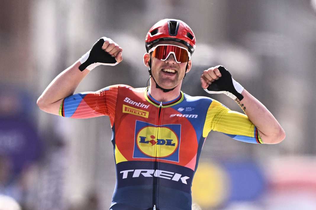 Liste des meilleurs salaires du cyclisme professionnel en 2025 selon Cyclingnews : 10ème Mads Pedersen - 2,8 millions d'euros