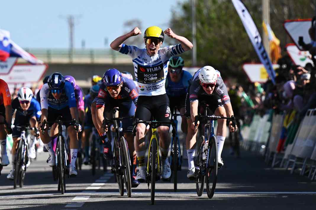 Matthew Brennan a remporté la 5e étape au sprint.