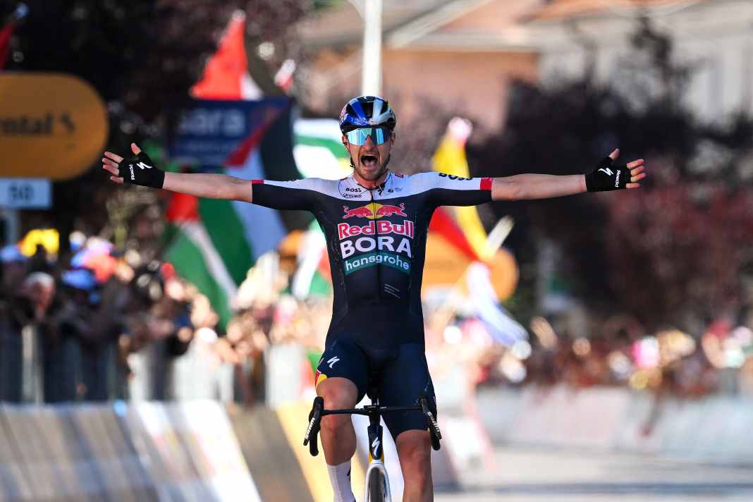 Nico Denz (Red Bull - BORA - hansgrohe) won the 18th stage.