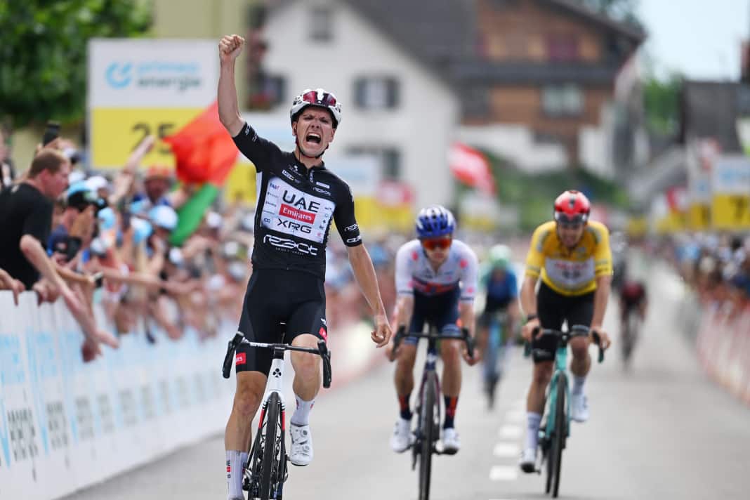 Almeida wins in the final sprint