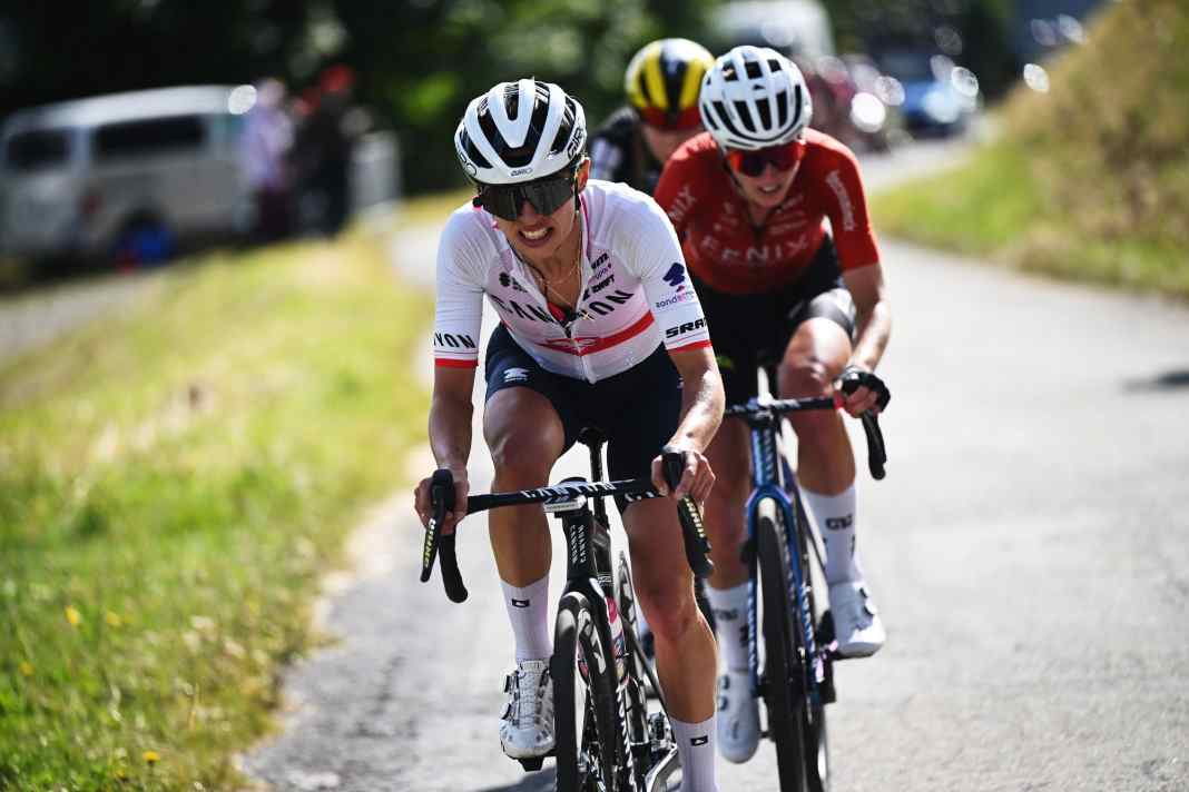 Einsatzfreudig: Kaisa Niewiadoma, Tour-Siegerin 2024 und polnische Meisterin