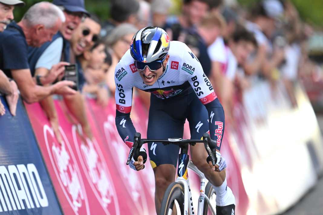 Florian Lipowitz et Remco Evenepoel sont pour la première fois en double tête au départ d'un circuit