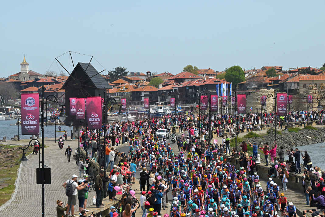 The Giro d'Italia 2026 starts in Nessebar and leads to the Bulgarian capital Sofia in three stages