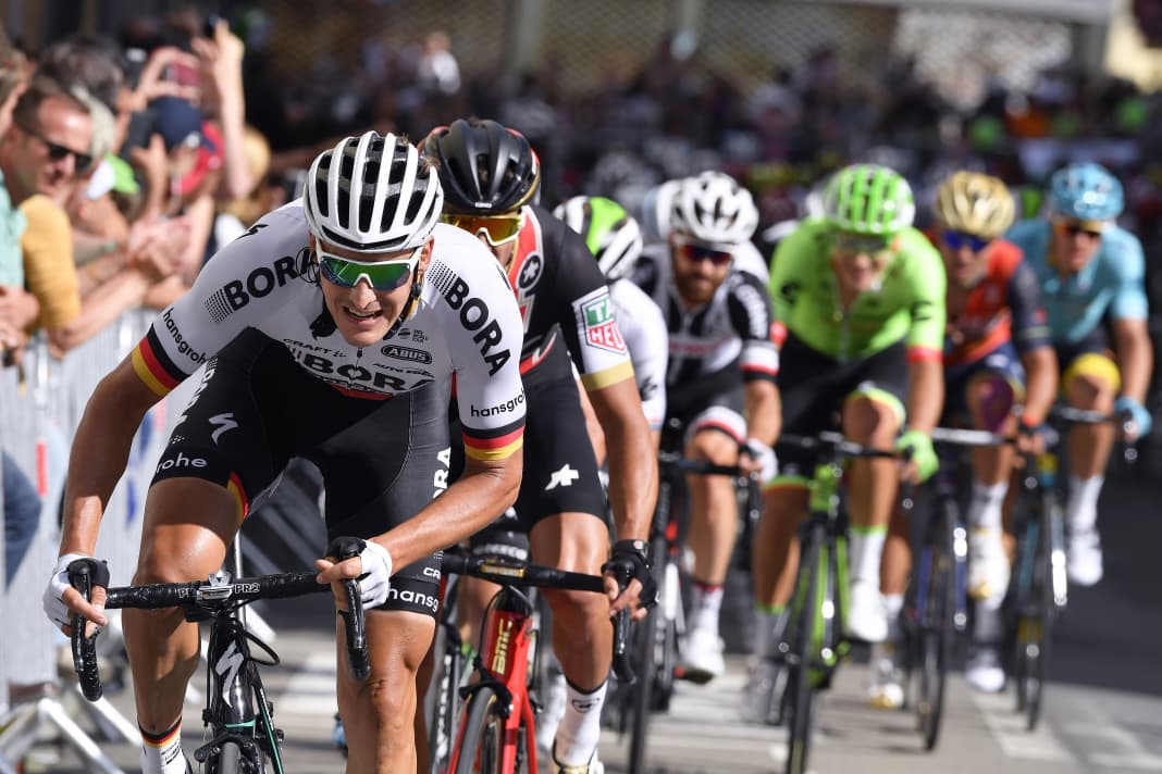 Burghardt in the jersey of the 2017 German champion