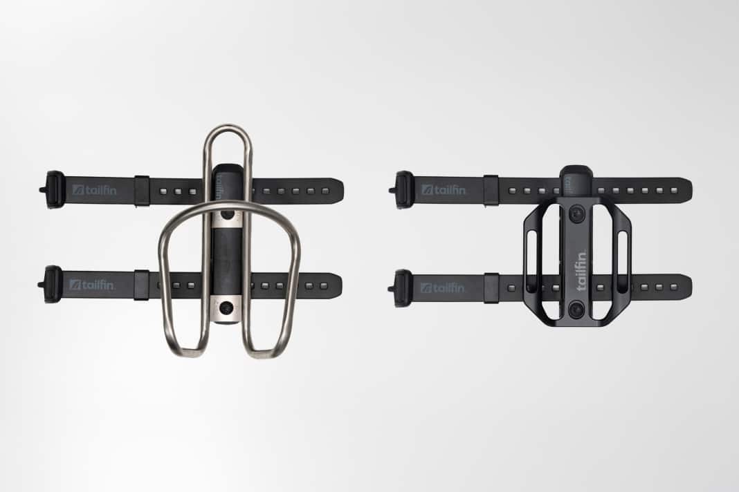 Tailfin HydroMount avec exemple de porte-bouteilles