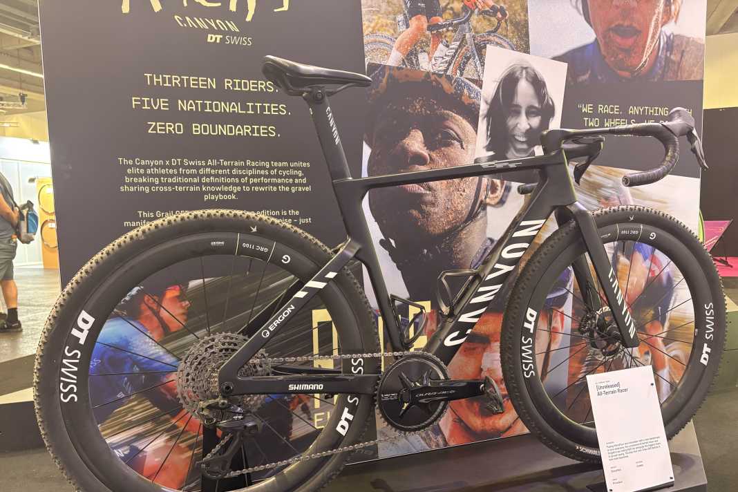 Dans les starting-blocks : le nouveau vélo de course sur gravier Canyon Grail