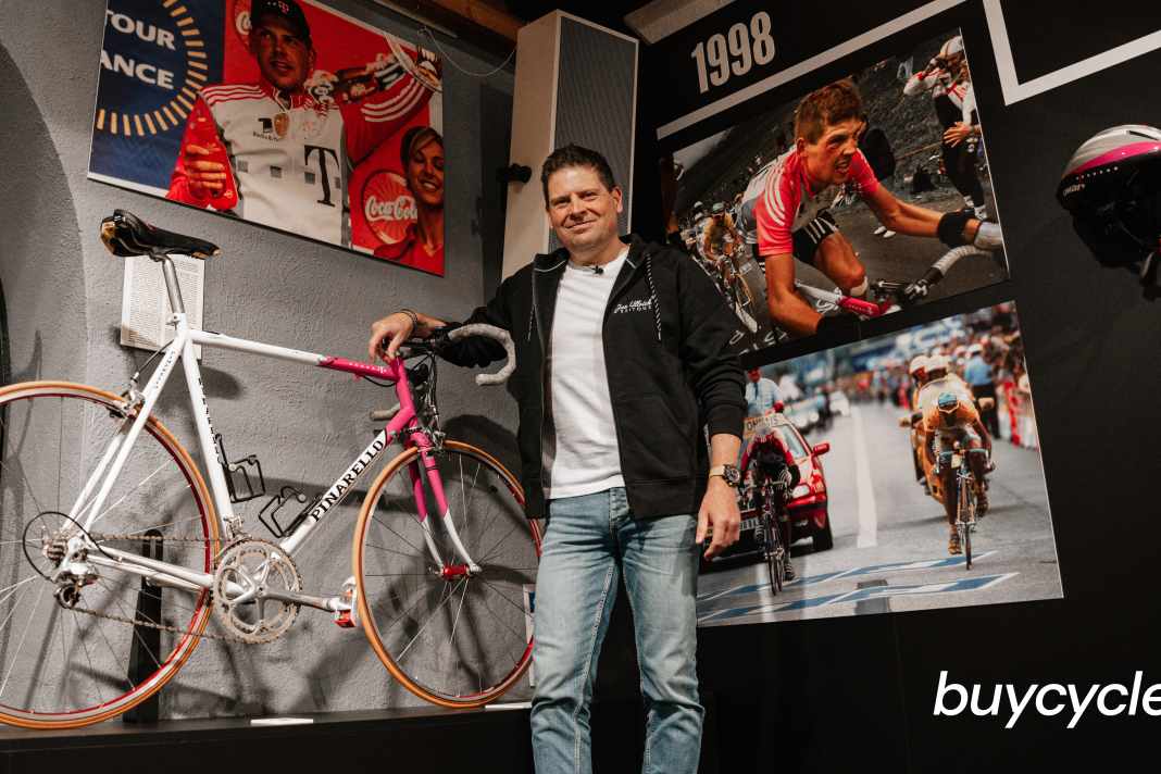 Jan Ullrich versteigert sein Pinarello-Rennrad aus dem Jahr 1998