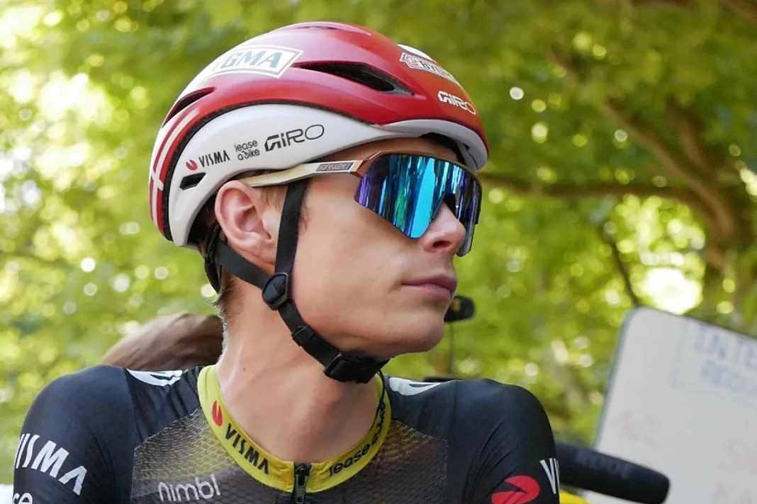 Giro lance un nouveau casque haut de gamme, l'Eclipse Pro. Jonas Vingegaard portait déjà ce casque lors du Tour de France de l'année dernière.