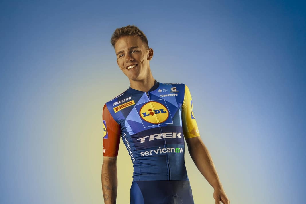 Thibau Nys in the new team kit