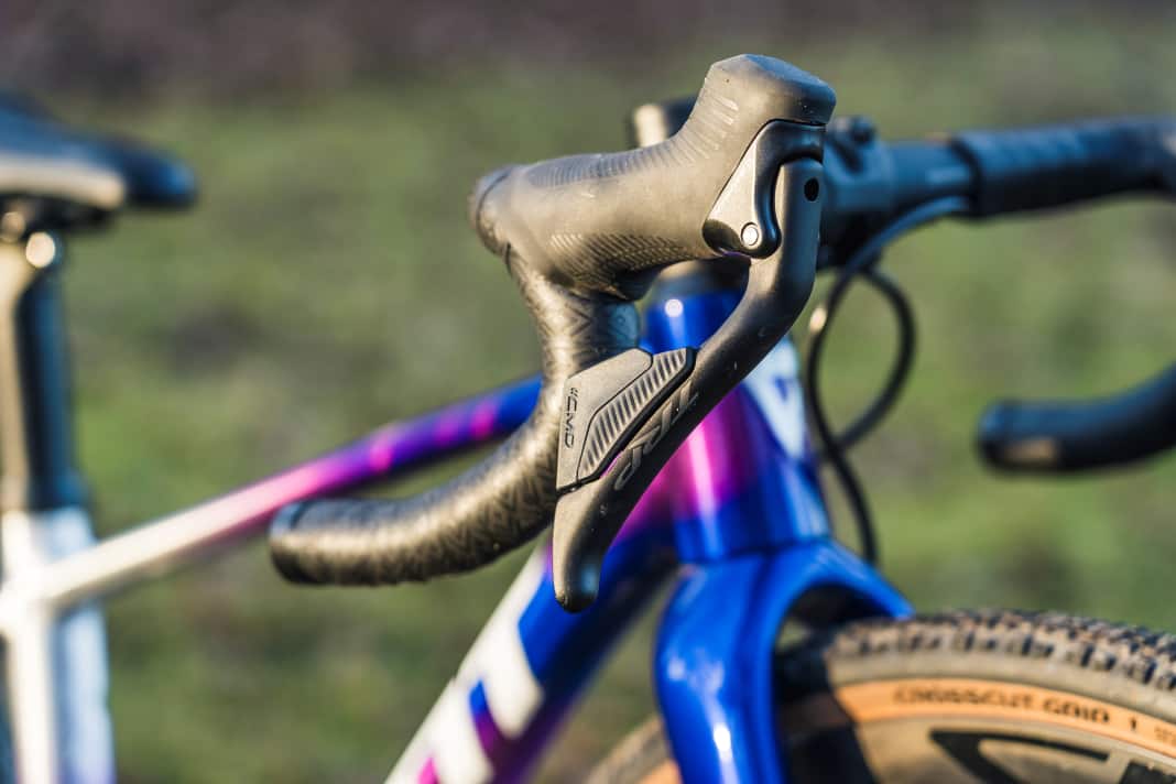 Smaller brake levers and shifting at the touch of a button make bike control child's play