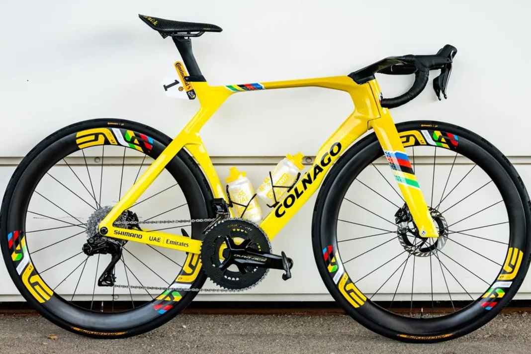 The winning bike from Tadej Pogačar